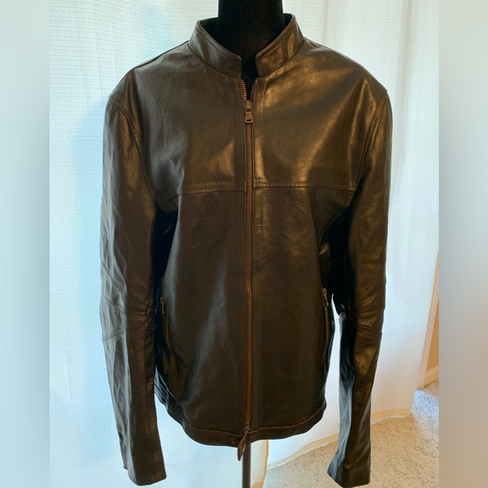 Bottega Fiorentia Men’s Leather Jacket - Picture 3 of 5